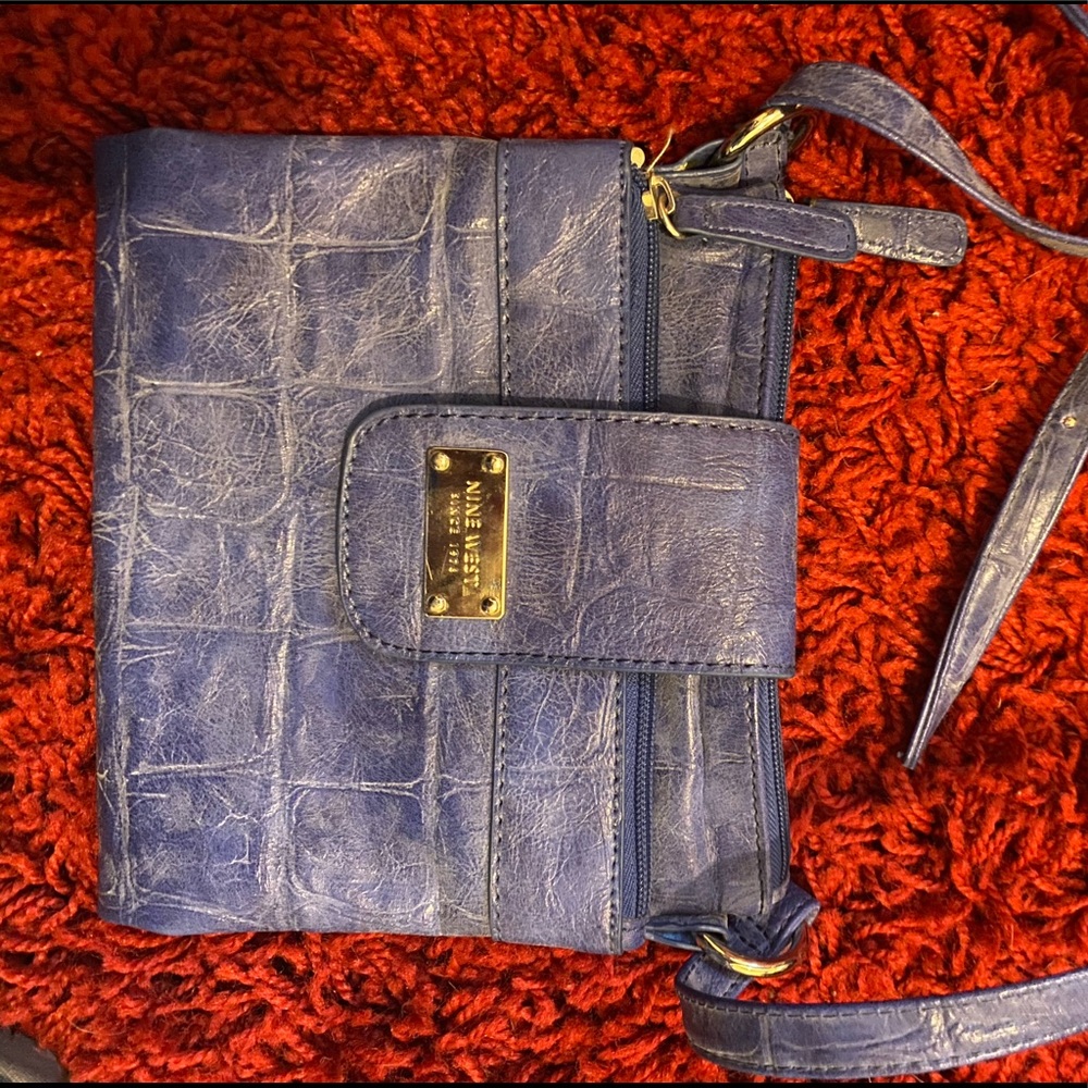 Blue purse